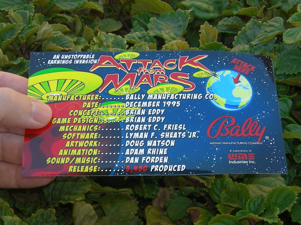 Attack From Mars Custom Pinball Cards - Crew print1c.jpg